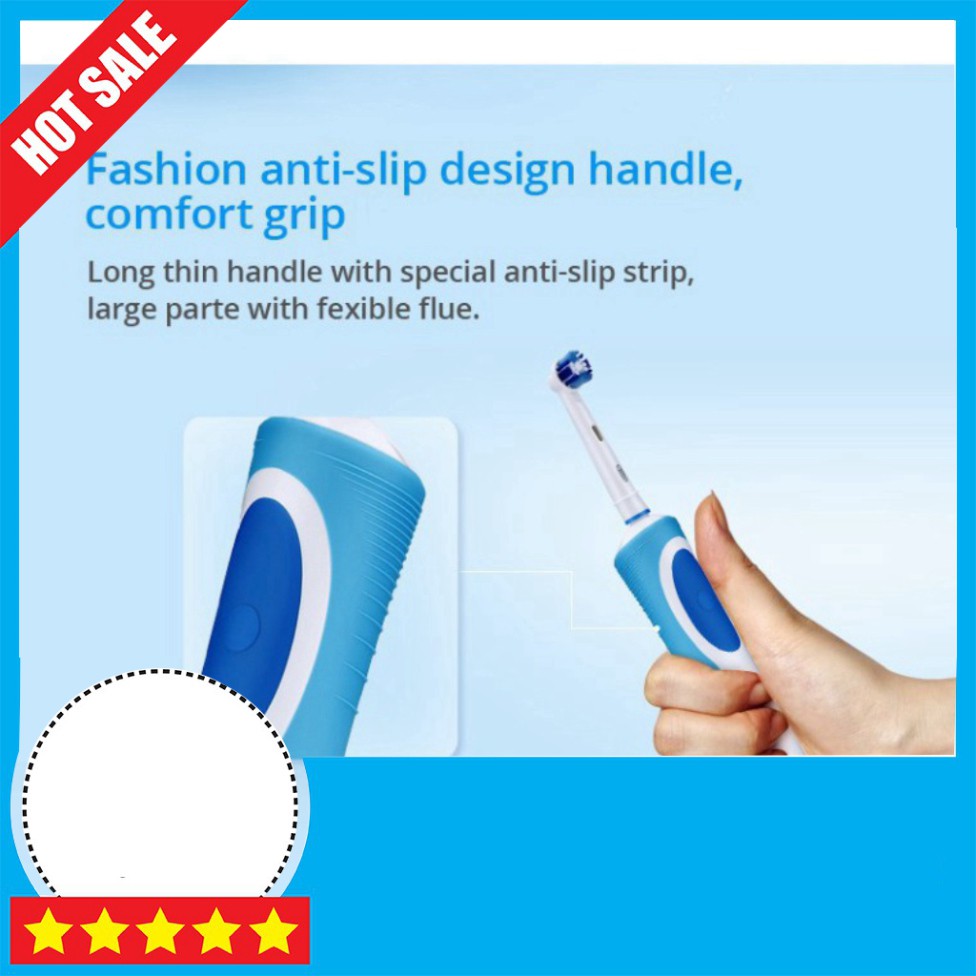 HOT SALE [FREESHIP 70K] Bàn chải điện Oral-B Vitality Plus - Tặng kèm nắp đậy đầu bàn chải HOT SALE