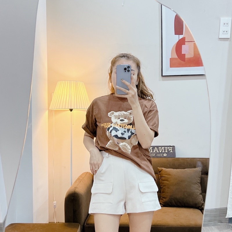 Quần đùi short nữ ⚡ CAO CẤP ⚡ quần túi hộp phong cách Hàn Quốc - Q03