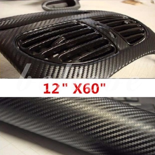 Phim Dán Sợi Carbon 12 "X60" 4d 12x60 Phong Cách Cho Xe Hơi
