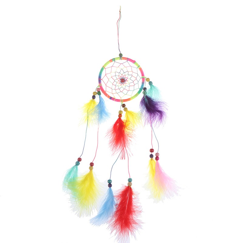 Dream Catcher gắn lông vũ treo trang trí