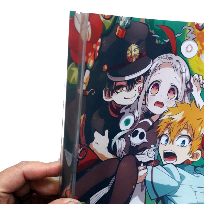 Bìa sơ mi/ Bìa kẹp tài liệu anime Jinbaku Shounen Hanako-Kun - Ác Quỷ Trong Nhà Vệ Sinh