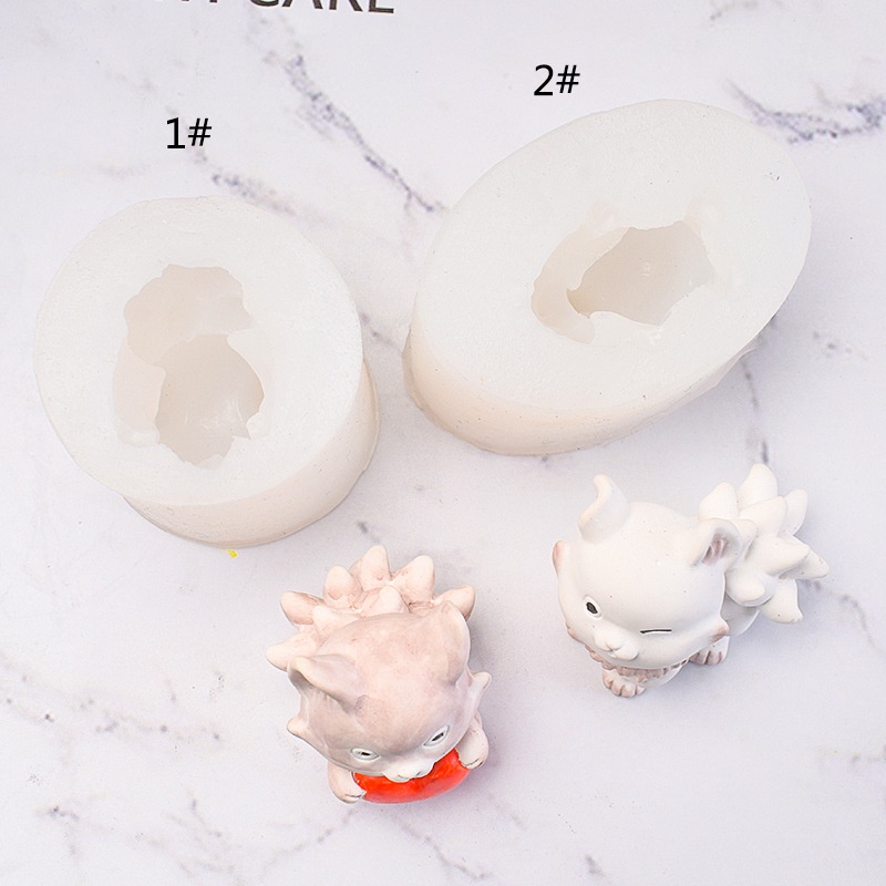 Khuôn Làm Bánh Chất Liệu Silicone Hình Chú Cáo Nhỏ Đáng Yêu