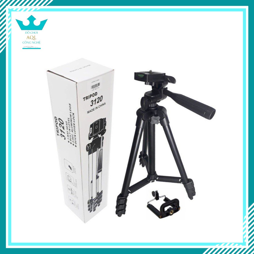 Tripod Điện Thoại 3 Chân TF 3120 Cứng Cáp Chắc Chắn - Chân Máy Ảnh, Gía Đỡ Điện Thoại