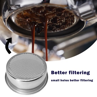 Neouza 51mm1 / 2 / 4 Cup Blind Cup Basket Set Giỏ lọc cà phê bằng thép không gỉ Giỏ thay thế bộ lọc 51mm cho cà phê Không đáy Portafilter Bộ lọc mù