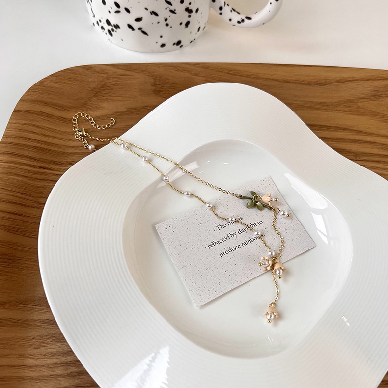 Dây Chuyền Hình Hoa Lily Phong Cách Mới 2022