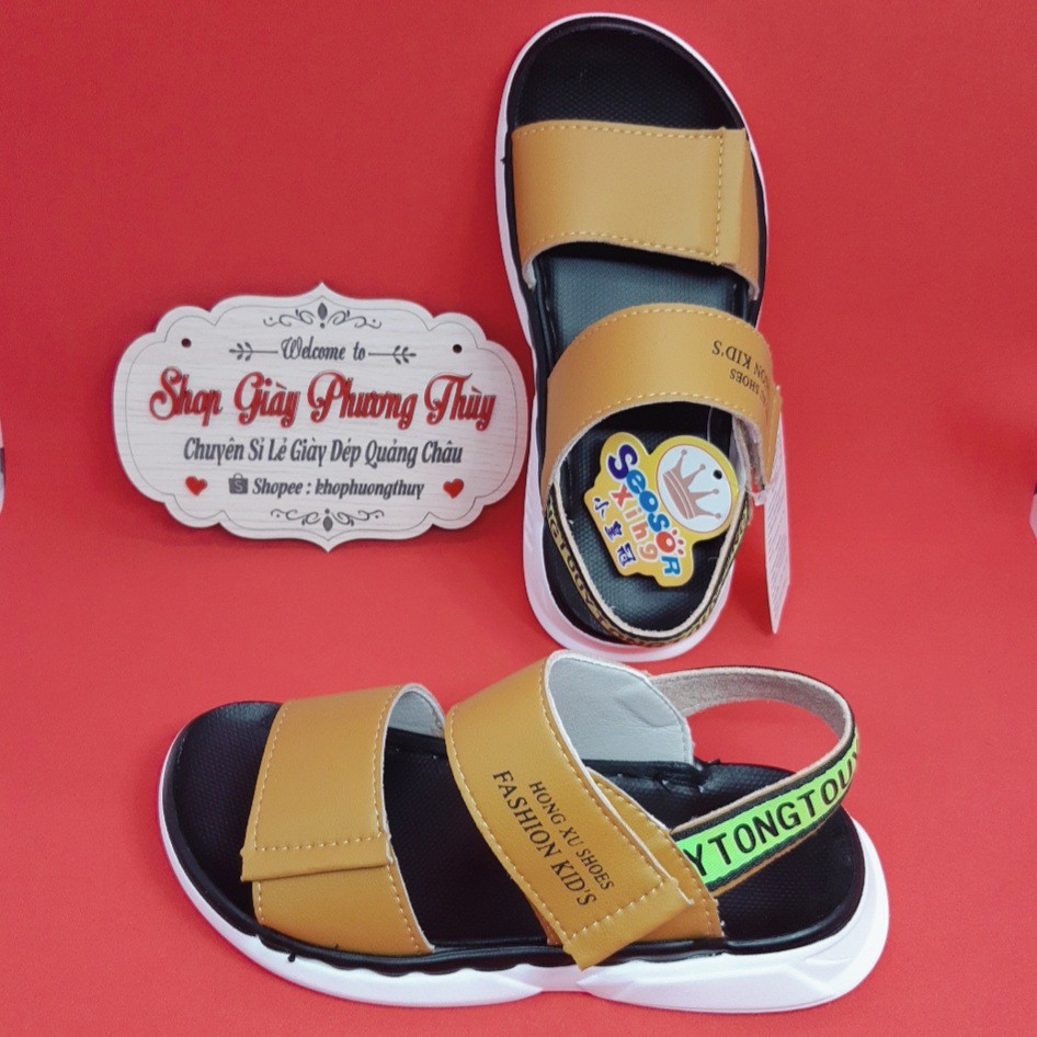 SIZE 26-30 SANDAL BÉ TRAI CAO CẤP SIÊU NHẸ MÃ B016 (ẢNH,VIDEO THẬT)