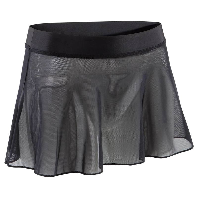 Váy ballet vải voan cho bé gái Decathlon Starever màu đen size 4 Tuổi