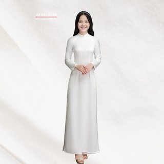 Áo Dài Nữ Học Sinh 2 Tà Tay Dài HS06