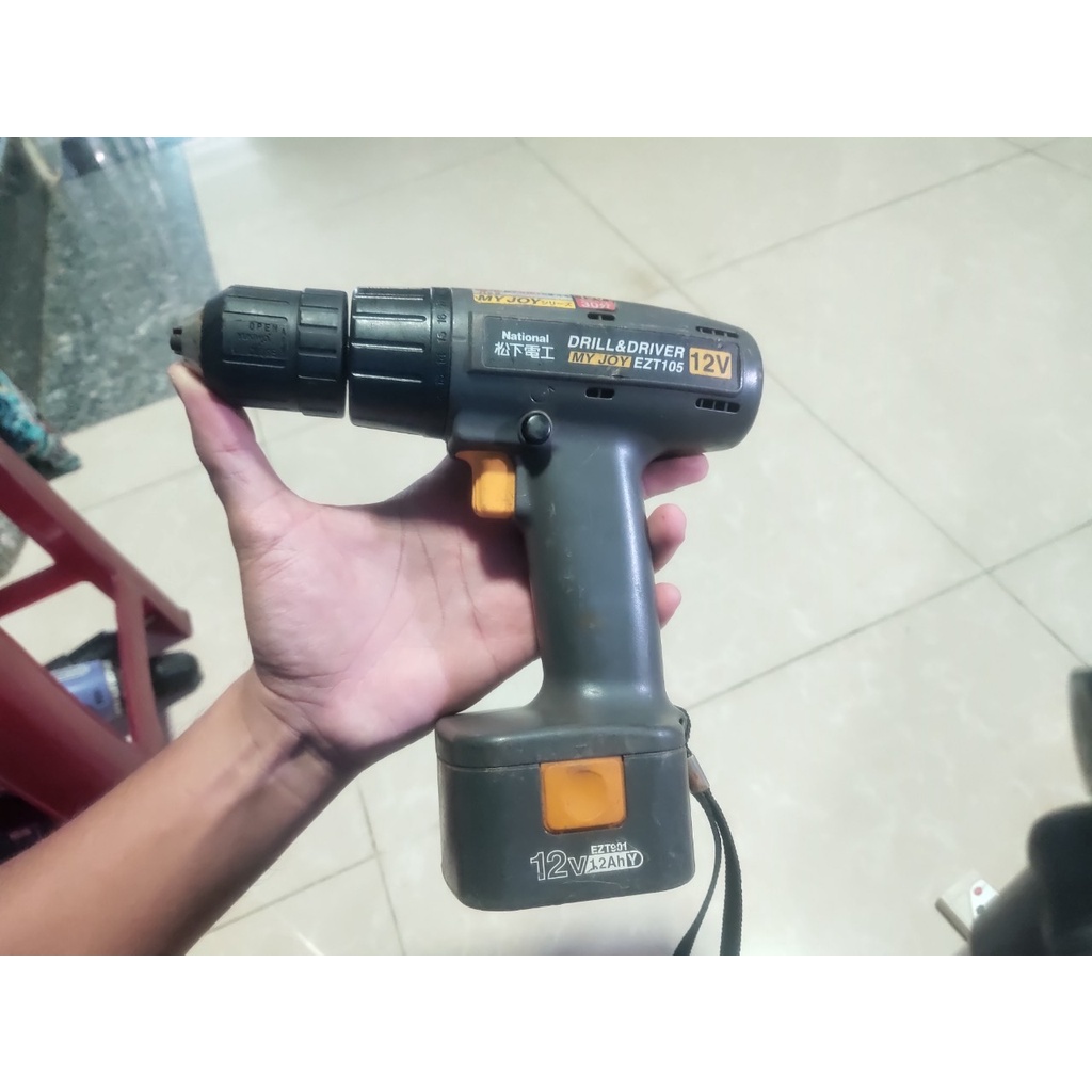 Máy khoan pin Nhật bãi NATIONAL 12V - EZT 105