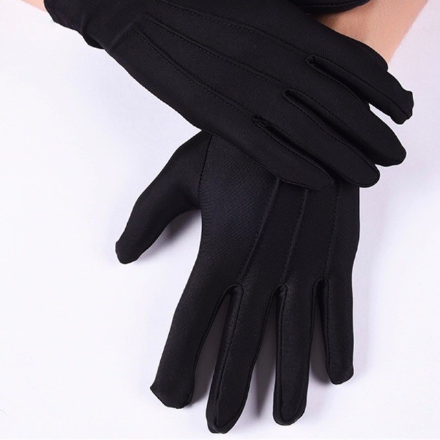 Găng tay nam thu đen gân phụ kiện cưới Giang găng tay namPKTCDMN