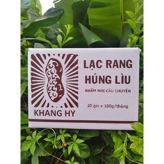 Thùng lạc rang húng lìu 20 gói x 100g/thùng mã vạch 8938532361165