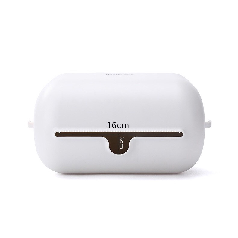 Hộp đựng để giấy vệ sinh dán treo tường để đồ phòng tắm TISSEU BOX