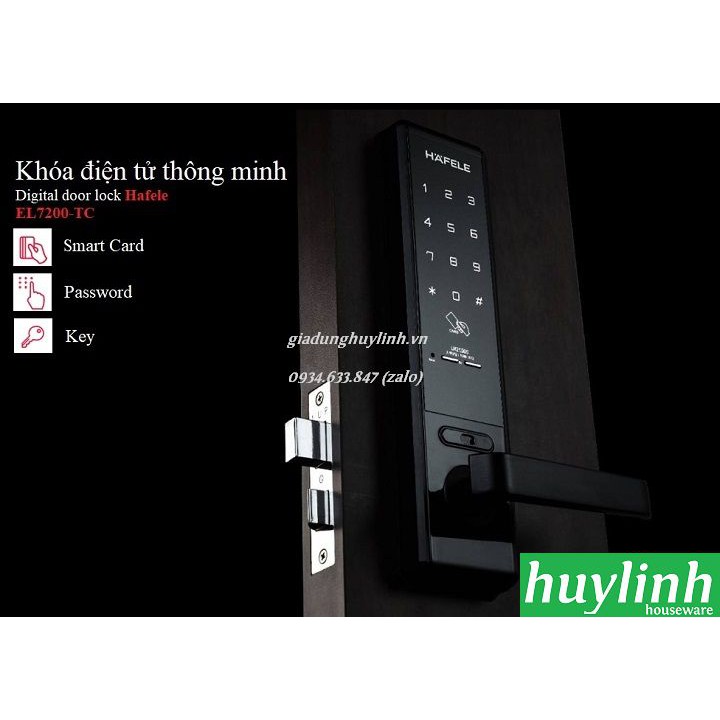 Khóa cửa điện từ Hafele EL7200-TC