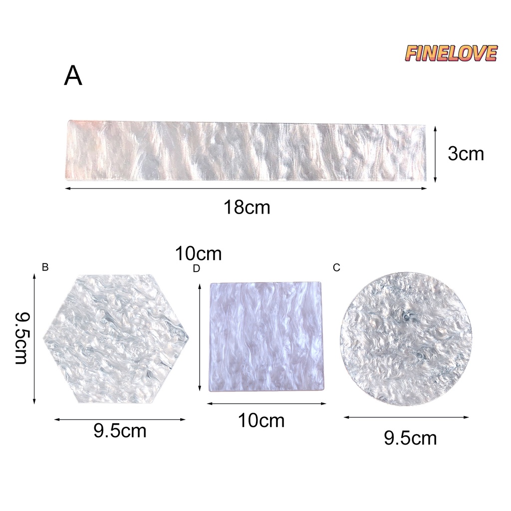 Bảng Màu Trưng Bày Móng Tay Không Phai Họa Tiết Vỏ Sò Tự Nhiên