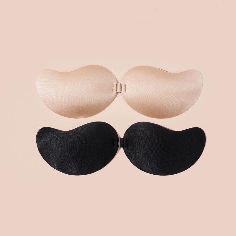 Miếng dán ngực Embra silicone hình quả xoài tạo khe đẩy ngực siêu dính siêu mỏng EBPK16