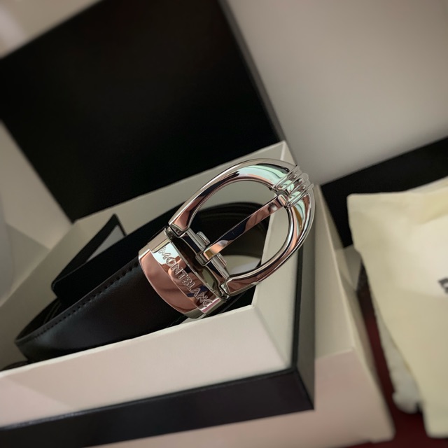 Thắt lưng, dây da nam Montblanc 106148 chính hãng Italia