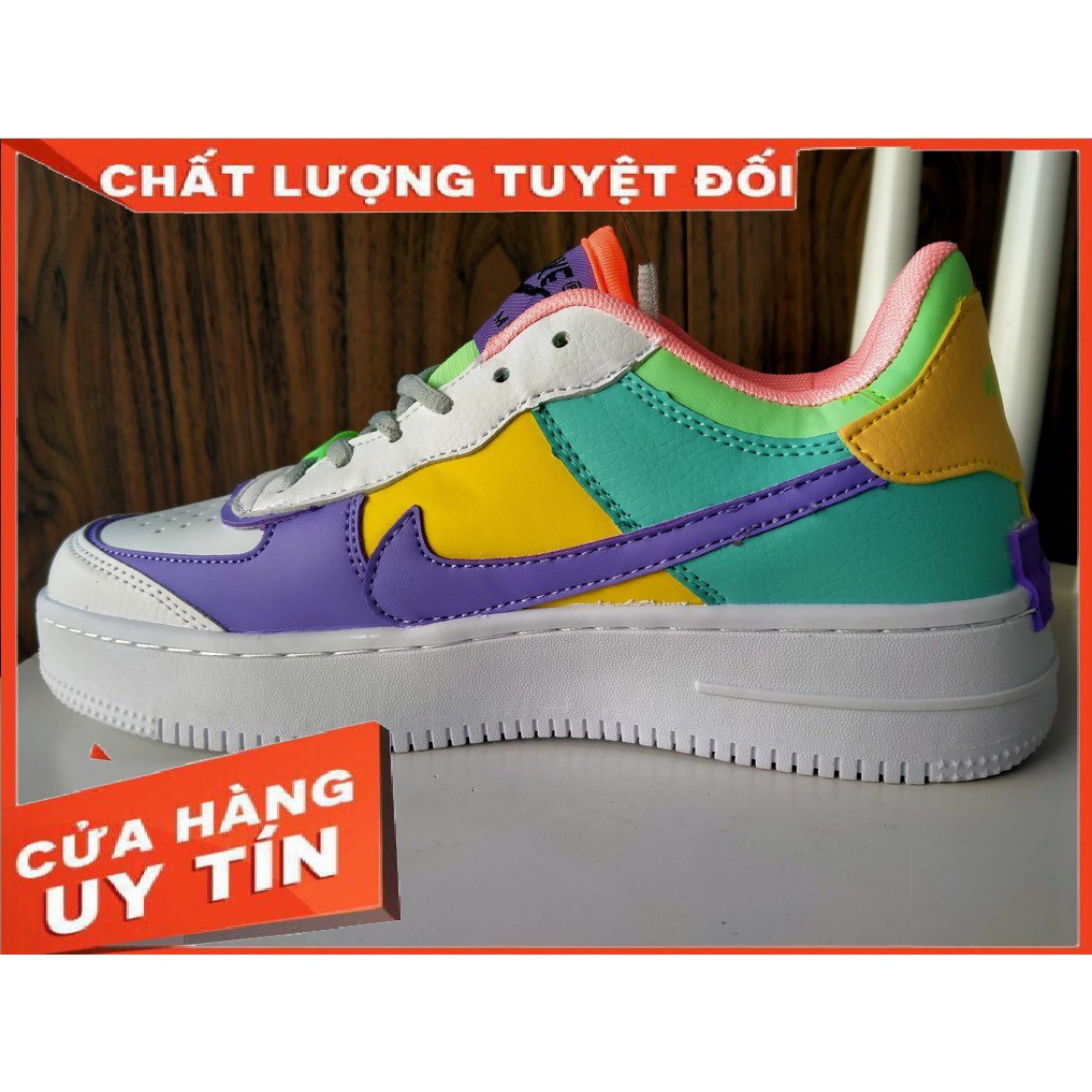 ⚡Hộp+Bill⚡ Giày thể thao AirForce1 7 màu cao cấp
