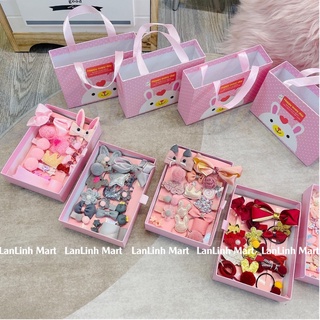 Set Phụ Kiện Kẹp Tóc Cho Bé Fullbox