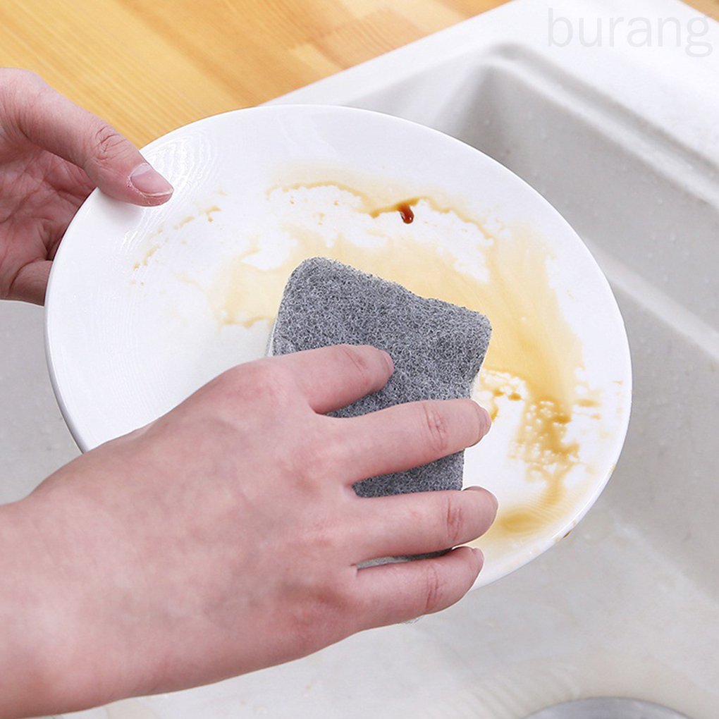 Set 5 miếng xốp hai mặt dùng để rửa chén an toàn tiện dụng cho nhà bếp