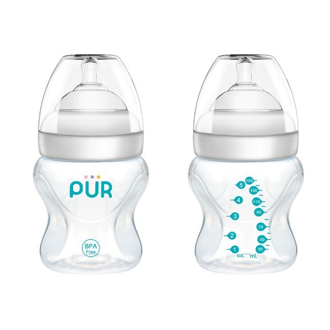 Bình sữa Pur cổ rộng Advanced Plus 150ml