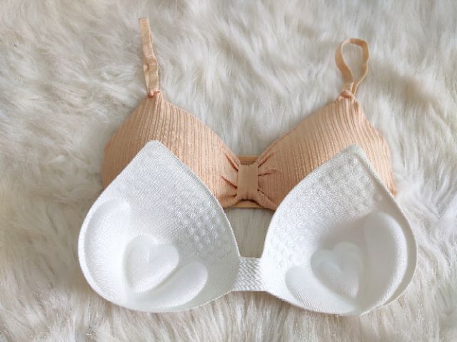 Áo bra, áo ngực nữ cotton thấm hút mồ hôi,  thắt nơ đánh lừa thị giác, giúp vòng 1 tròn đầy, quyến rũ_ Siberi | BigBuy360 - bigbuy360.vn