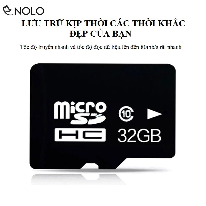 Thẻ Nhớ MicroSD Cho Điện Thoại, Máy Nghe Nhạc 32GB Tặng Đọc Đầu Thẻ Reader Mini