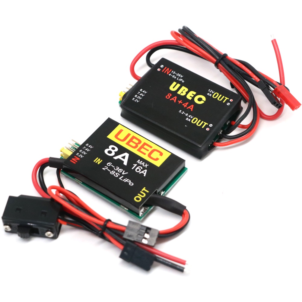 Động Cơ Servo 2S-6S 6-36V UBEC-8A BEC 8A / 16A 5.2 / 6.0 / 7.4v / 8.4v Cho Đồ Chơi Điều Khiển Từ Xa