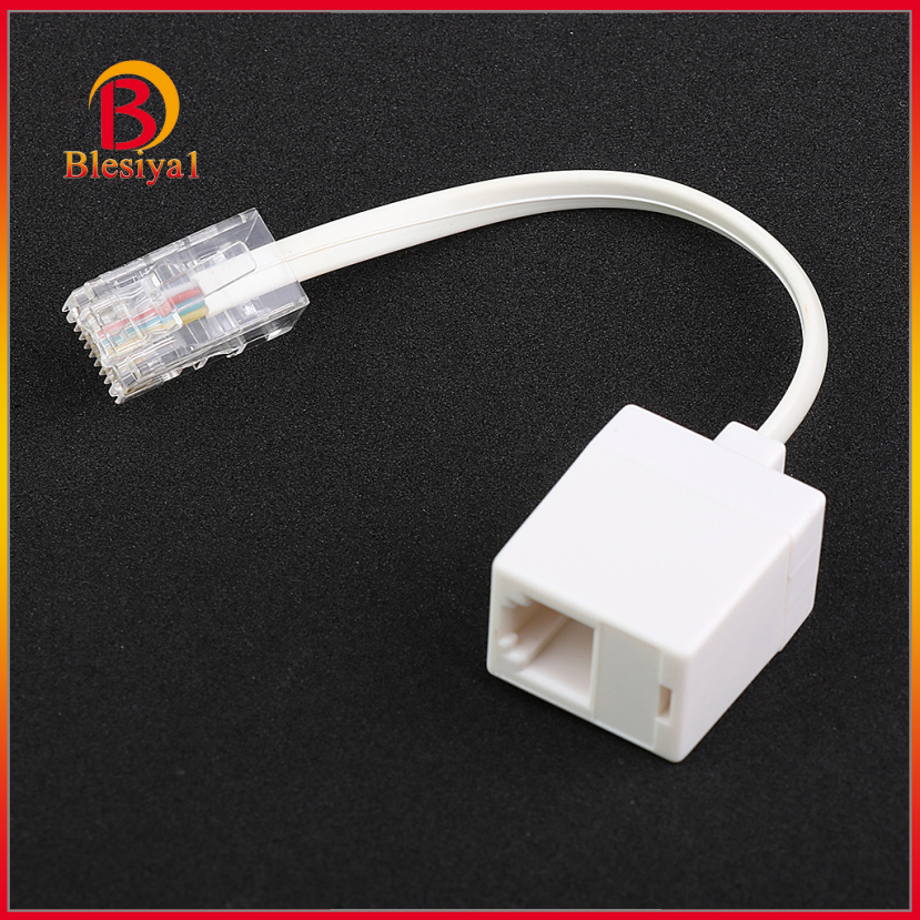 (Hàng Mới Về) Dây Cáp Chuyển Đổi Rj45 Sang Rj11 Dành Cho Điện Thoại / Nhà / Văn Phòng