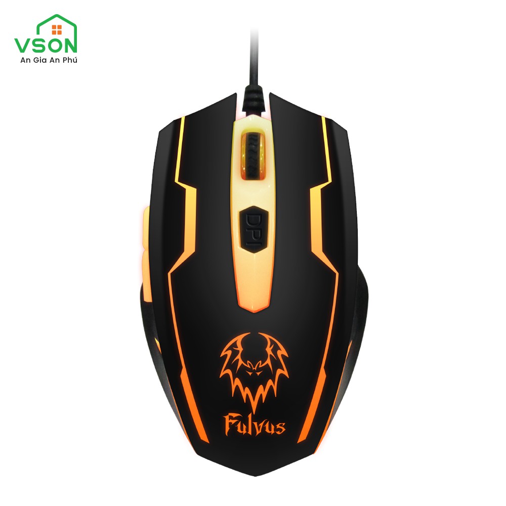 Chuột Máy Tính Gaming Có Dây Prolink Fulvus PMG9003 2400DPI RGB - Hàng Chính Hãng