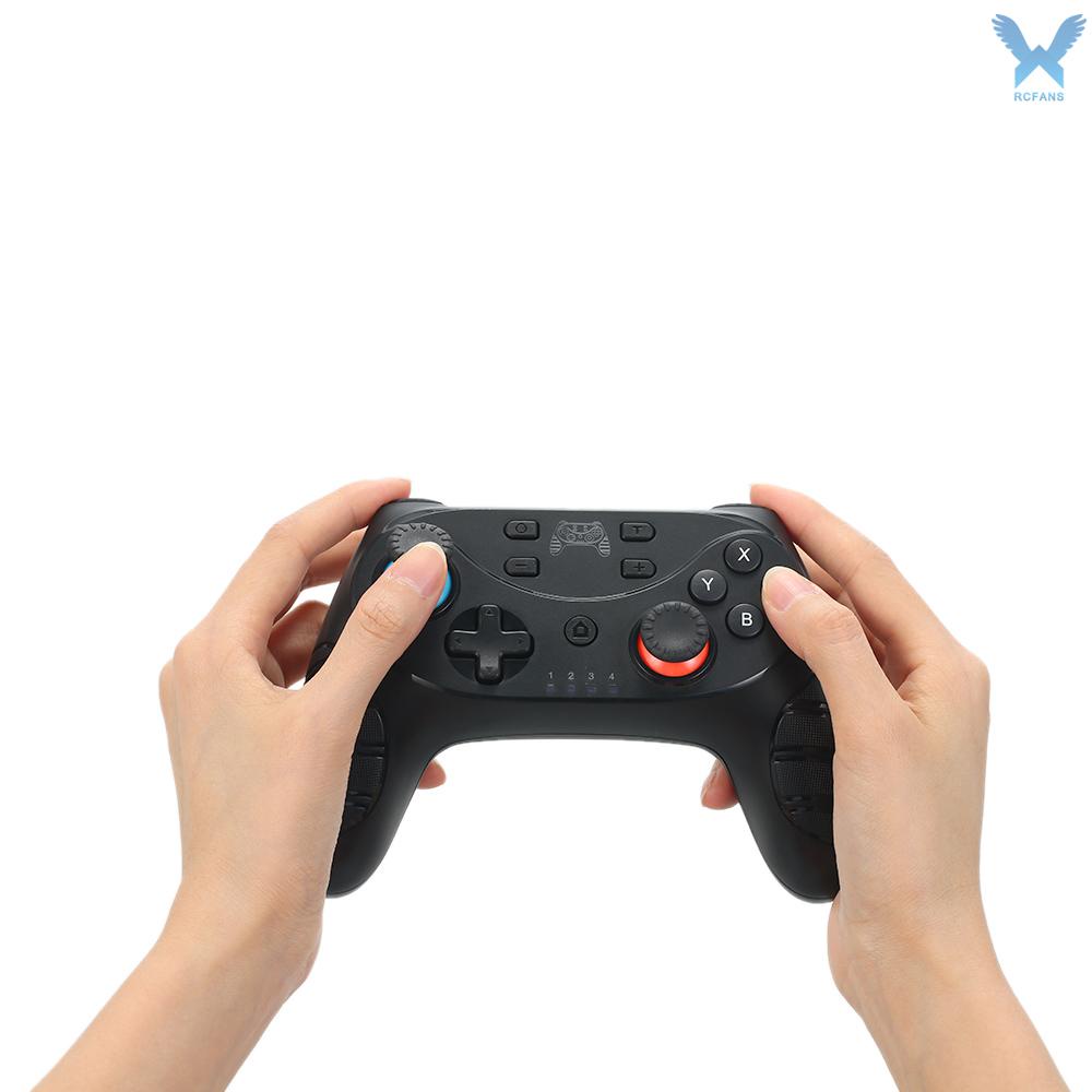 Tay Cầm Chơi Game Bluetooth Không Dây Với 6 Trục Rung Kép Cho Ns-Switch Pc