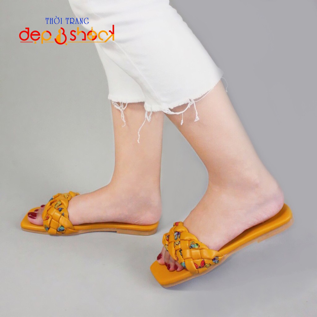 Dép nữ đi biển quai ngang thời trang 2021 có big size Hot MS 101