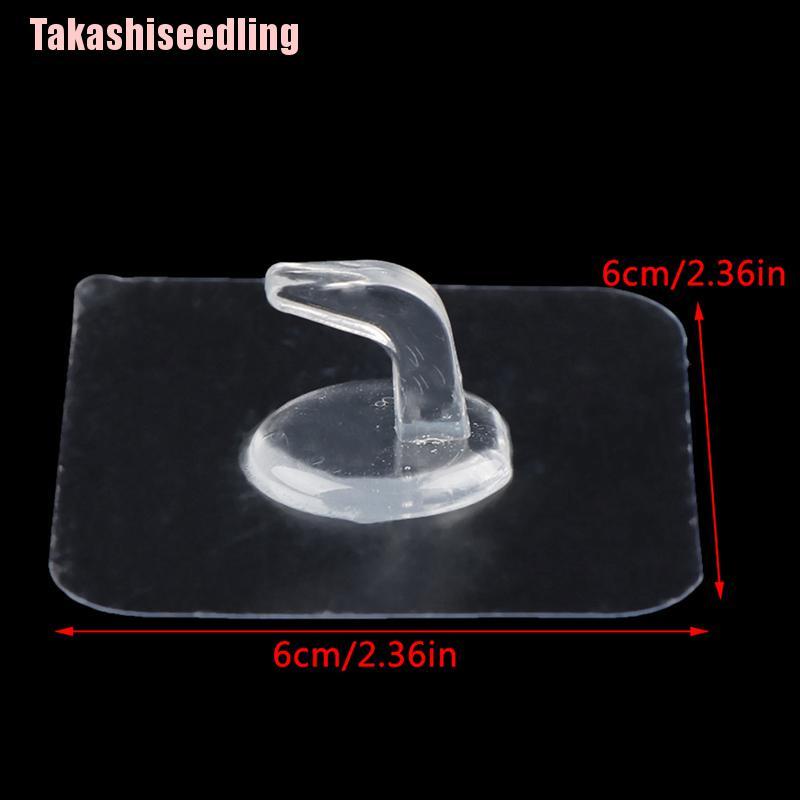 Set 1 / 10 Miếng Dán Tường Trong Suốt Trang Trí Nhà Cửa