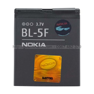 Pin nokia e65, n95, n96, nokia 6290, 6710 navigator bl-5f 950mah zin cty