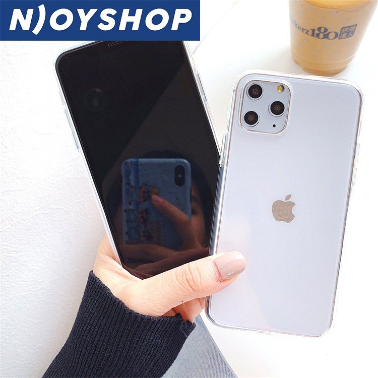 ⚡️ Iphone 11 / Pro / Max ⚡️ Xs Max Xr X 8Plus 7Plus 8 7 6Plus 6S 6 Ốp Silicon Trong Suốt Siêu Trong Dẻo Mỏng Khoe Máy