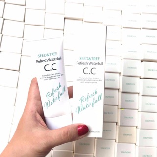 💥Kem Trang Điểm CC Hàn Quốc - Seed & Tree Refresh Waterfull💥
