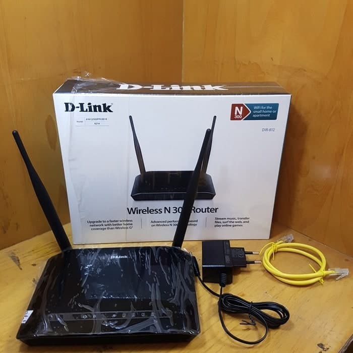 Bộ Phát Wifi D-Link Dir-612 Chuẩn N 300Mbps Mở Rộng Sóng  - Chính Hãng Phân Phối | Dlink Dir-612  - chuyensiphukien1