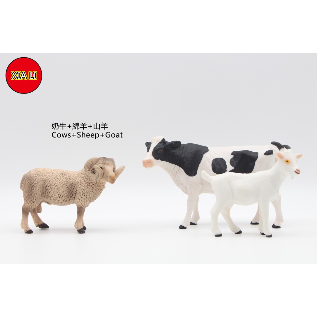 Mô Hình Động Vật Nông Trại Bằng Nhựa Cho Bé