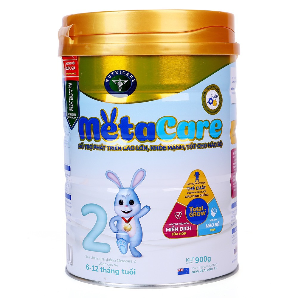 [GIÁ SỐC]  Sữa Bột Dinh Dưỡng thương hiệu Metacare 2 Cho Trẻ 6-12 Tháng Tuổi 900g