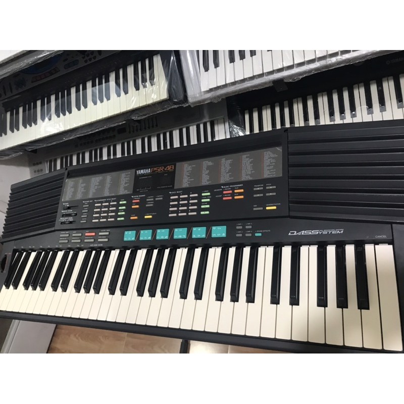 Đàn Organ Yamaha PSR -48 có bens giá rẻ . đầy đủ chức năng . âm thanh hay . bảo hành 1 năm