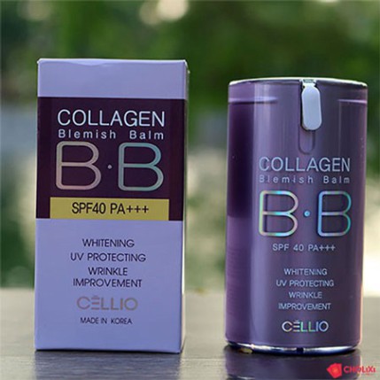 SALE3 Kem nền BB Collagen Cellio - Hàn Quốc SALE3