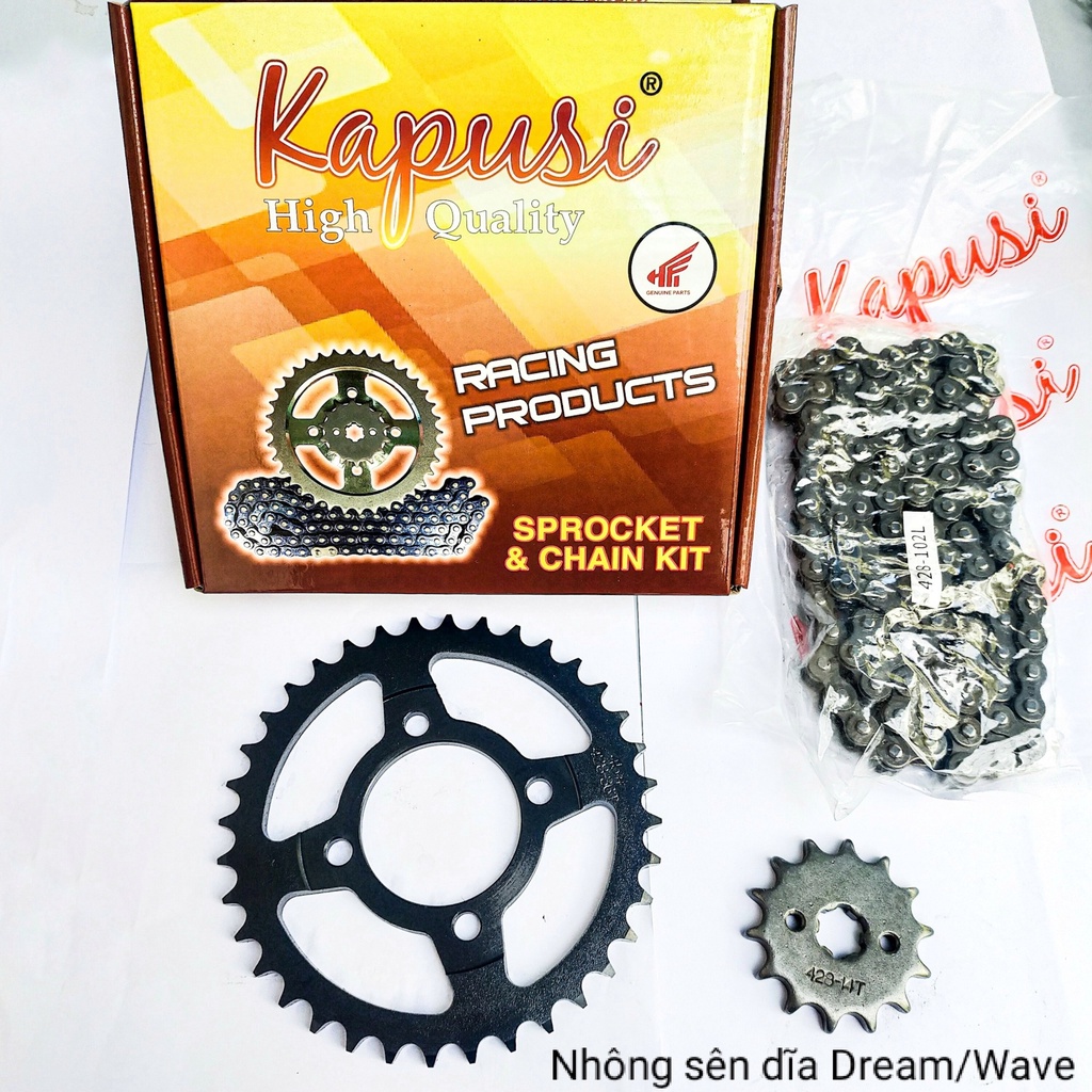 Bộ nhông xích  WAVE ANPHA/DREAM
