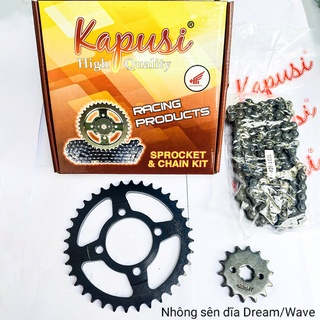 Bộ nhông xích wave anpha/dream