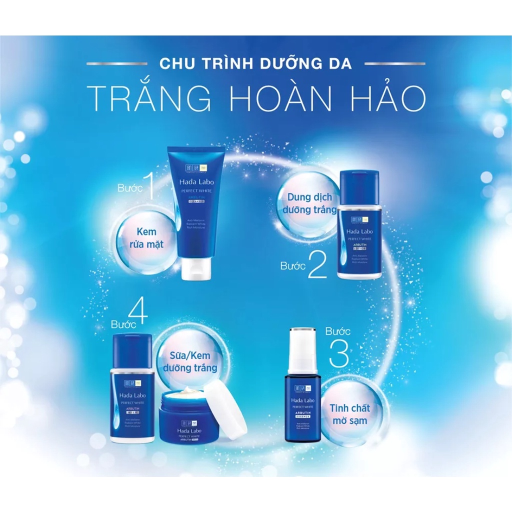 Dung dịch dưỡng trắng da tối ưu Hada Labo Perfect White Lotion 100ml