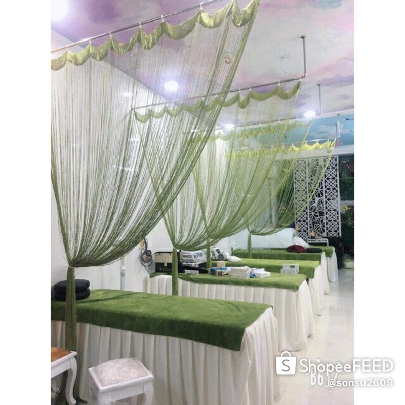 Rèm sợi kim tuyến 3m 3m