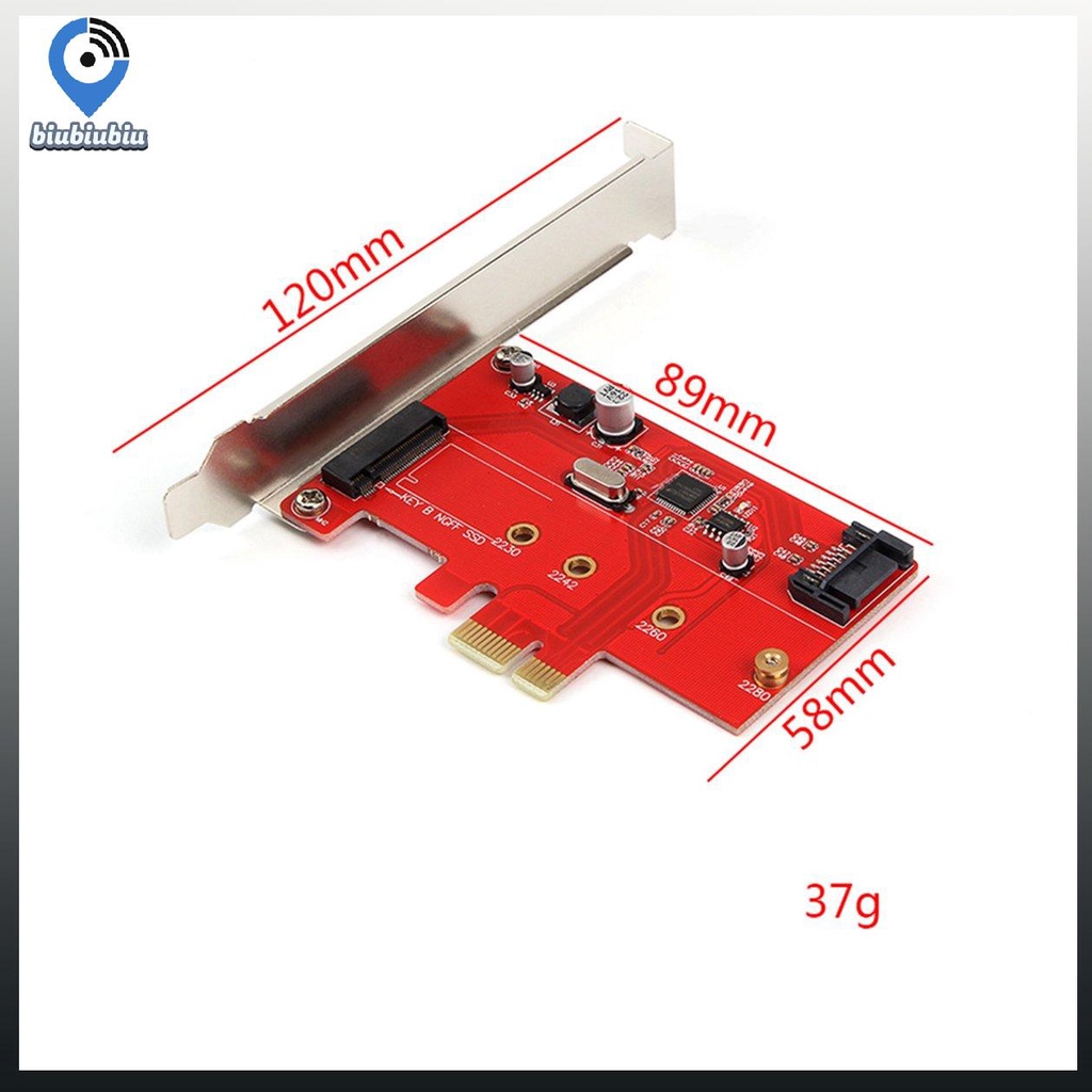 【Hàng sẵn sàng】【cod】PEX-UB132 Low Profile PCI To M.2 SATA3.0 Express Adapter Card 10Gbps | BigBuy360 - bigbuy360.vn