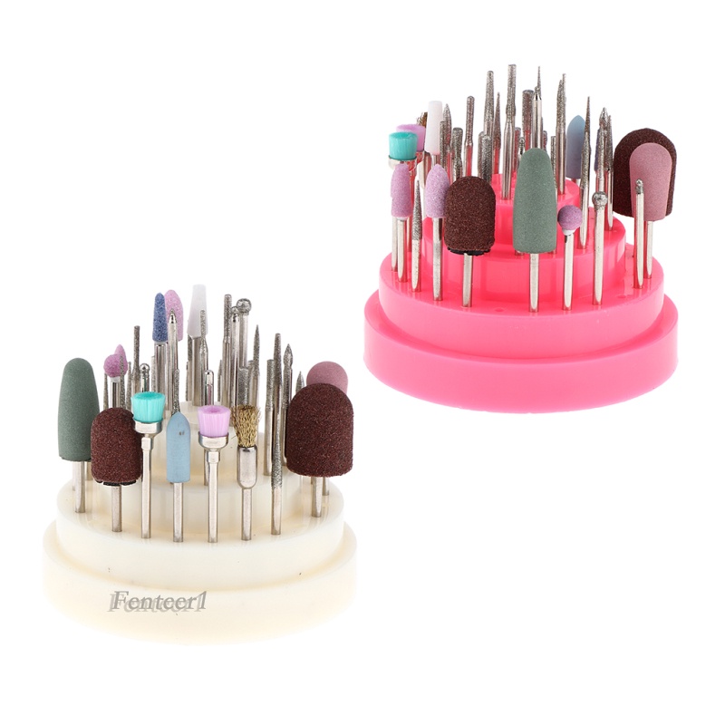 [Fenteer1] Bộ Mũi Khoan Móng Tay Chuyên Nghiệp