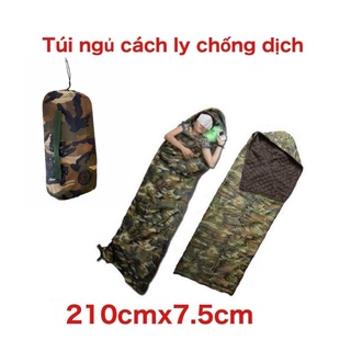 Túi ngủ văn phòng du lịch họa tiết quân đội