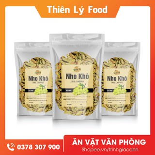 Nhập mã trin92122 giảm thêm 5% - nho xanh không hạt sấy khô - trọng lượng 1kg thơm ngon bổ dưỡng