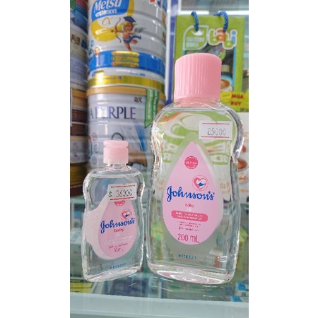 Dầu mát xa cho bé Johnson's Baby Oil