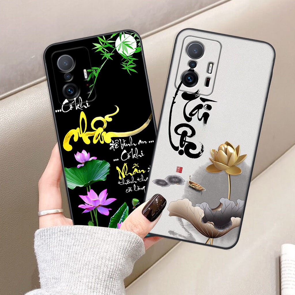 Ốp lưng Xiaomi MI 11T / MI 11T PRO in hình chữ tài chữ lộc, Cha Mẹ, bình an SIÊU ĐẸP